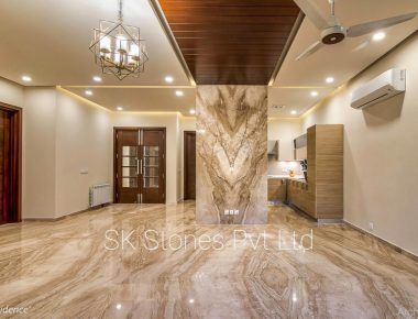 Sardinia Marble home remodeling by SK Stones