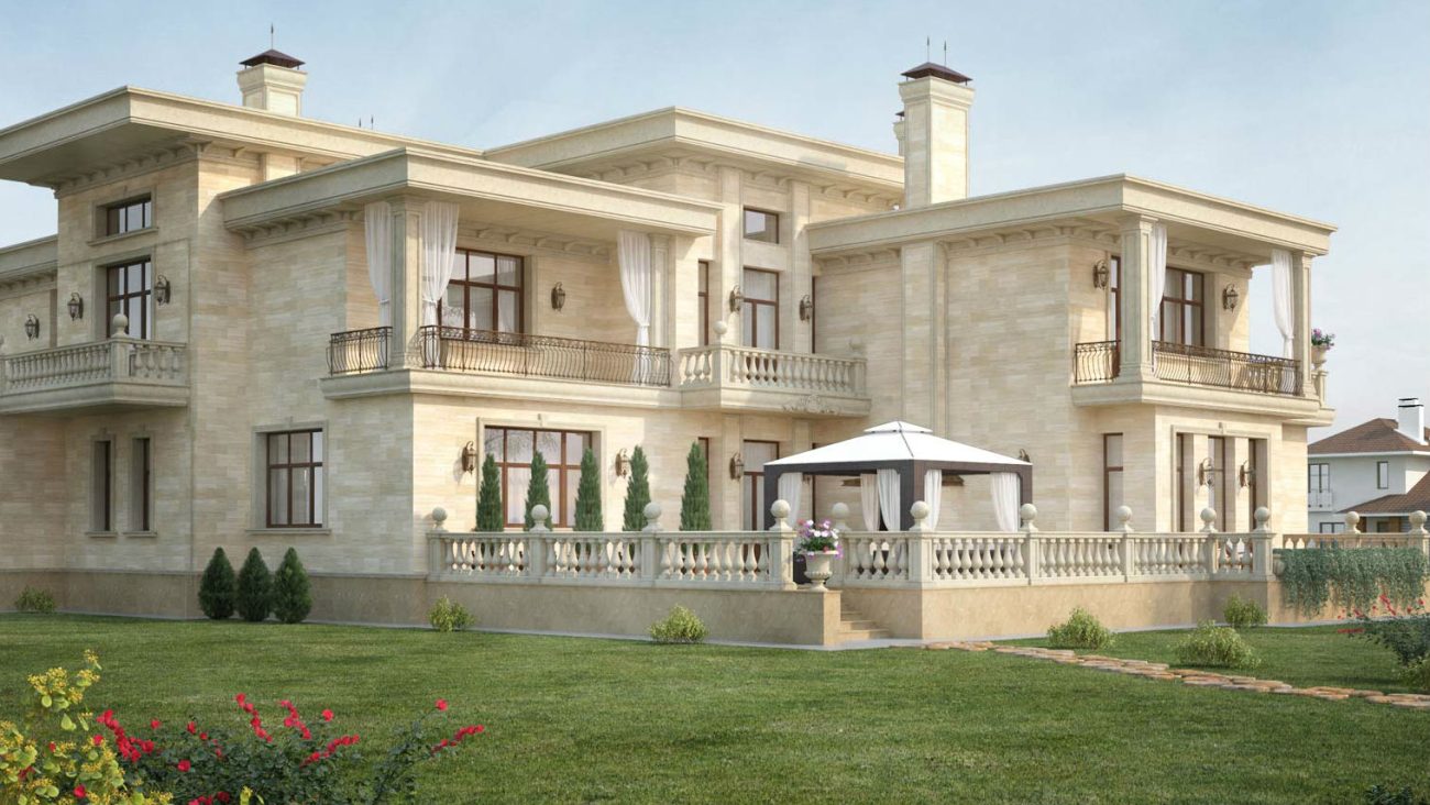 Travertine stone for home design