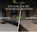 Quartz VS Quartzite