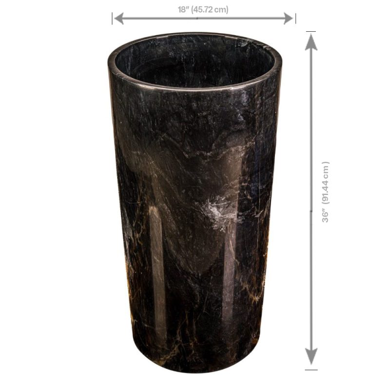 SK-3008-JET-BLACK-Pedestal-sink