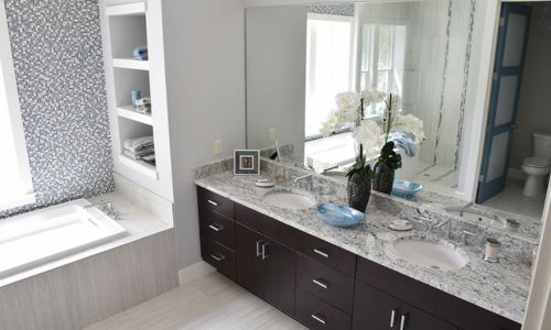 Granite bathroom vanity top