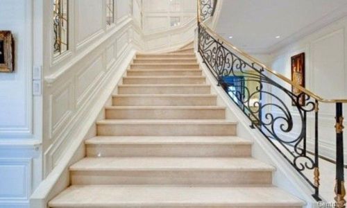 Limestone Flooring & Staircase