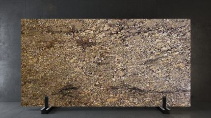 coral gold granite